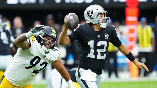 Report: Raiders QB Aidan O'Connell in line to start vs. Chiefs (NFL)