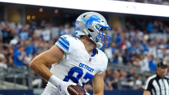 Lions TE Sam LaPorta (shoulder) misses practice again (NFL)