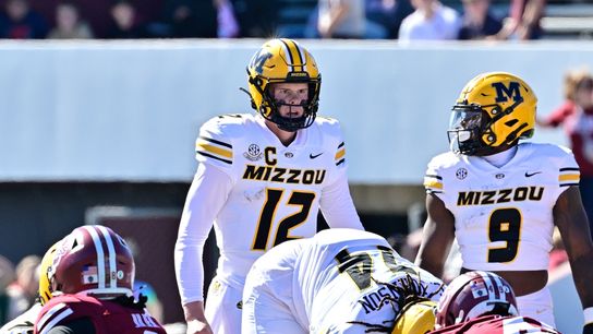 Missouri QB Brady Cook (ankle) leaves game vs. Auburn (College Football)