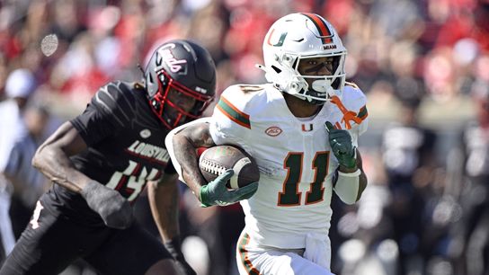 No. 6 Miami outlasts Louisville 52-45, improves to 7-0 (College Football)
