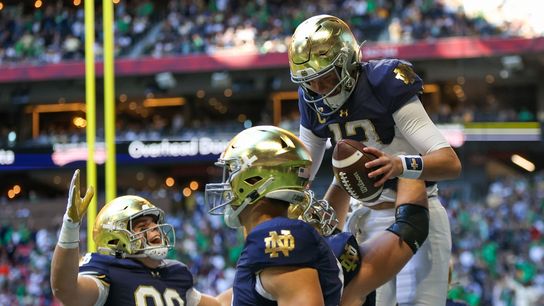 QB Riley Leonard leads No. 8 Notre Dame vs. familiar foe in Virginia (College Football)