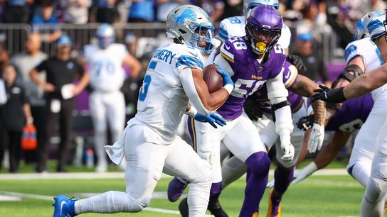 Lions RB David Montgomery injures knee vs. Vikings (NFL)