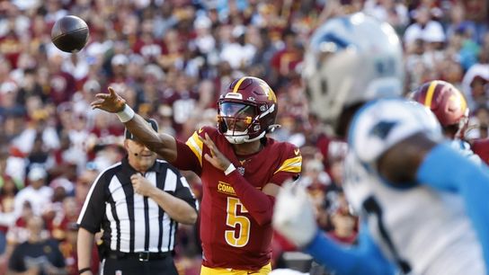 Commanders QB Jayden Daniels (rib) labeled week-to-week (NFL)