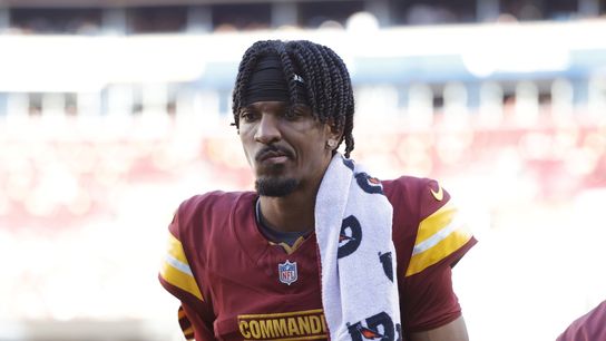 Commanders QB Jayden Daniels (rib) injured vs. Panthers (NFL)