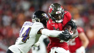 Bucs' Baker Mayfield, Chris Godwin, Tristan Wirfs active vs. Eagles (NFL)