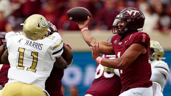 Kyron Drones shows scoring versatility in Virginia Tech's win over Georgia Tech (College Football)