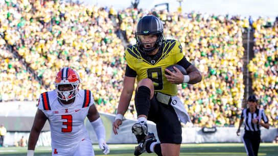 Dillon Gabriel, No. 1 Oregon have no issues taking down No. 20 Illinois (College Football)