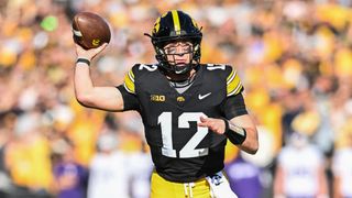 Iowa QB Cade McNamara (concussion) out vs. Wisconsin (College Football)