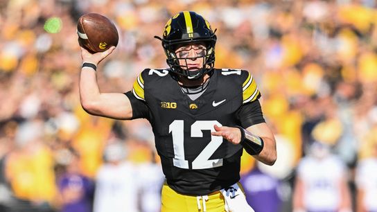 Iowa QB Cade McNamara (concussion) out vs. Wisconsin (College Football)