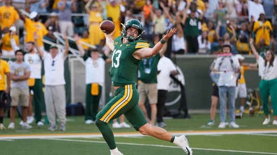 Sawyer Robertson, Baylor bid to subdue TCU (College Football)