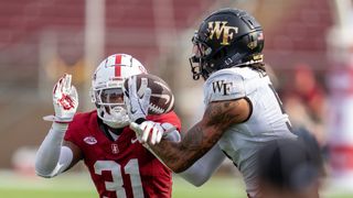 Stanford CB Aaron Morris stretchered off field vs. SMU (College Football)