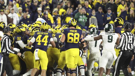 Big Ten: No disicipline for Spartans-Wolverines fight (College Football)