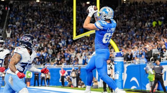 Lions TE Sam LaPorta (shoulder) sitting out vs. Jaguars (NFL)