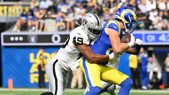 Raiders DE Charles Snowden arrested on misdemeanor DUI charge (NFL)