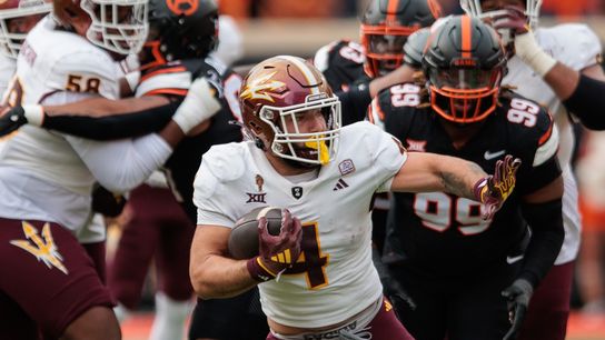 RB Cam Skattebo amasses 274 yards, 3 TDs as Sun Devils run away from Oklahoma State (College Football)
