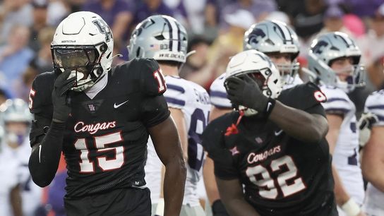 Houston knocks off No. 17 Kansas State with late score (College Football)
