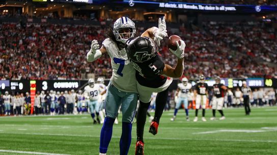 Falcons WR Drake London (hip) questionable vs. Saints (NFL)