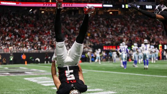 Falcons WR Drake London (hip) ruled out vs. Cowboys (NFL)