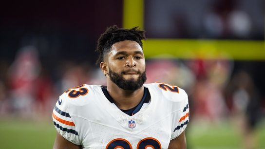 Bears RB Roschon Johnson practices, questionable vs. Vikings (NFL)