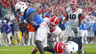 No. 16 Ole Miss' defense shines in upset of No. 3 Georgia (College Football)