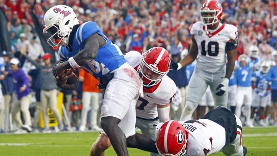 No. 16 Ole Miss' defense shines in upset of No. 3 Georgia (College Football)