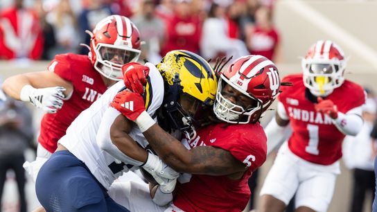 No. 8 Indiana holds off Michigan to notch 10th win for first time in school history (College Football)