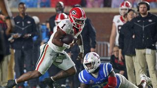 Georgia RB Trevor Etienne (rib) to sit out vs. Tennessee (College Football)