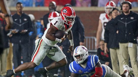 Georgia RB Trevor Etienne (rib) to sit out vs. Tennessee (College Football)