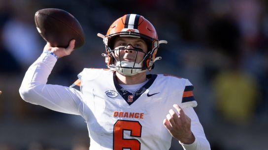 Back on track, Kyle McCord looks to lead Syracuse past UConn (College Football)