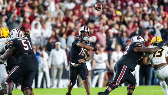 LaNorris Sellers passes for 5 TDs to lead No. 21 South Carolina past No. 23 Missouri (College Football)