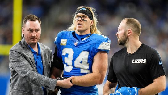 Lions LB Alex Anzalone (forearm) lost for 6 to 8 weeks (NFL)