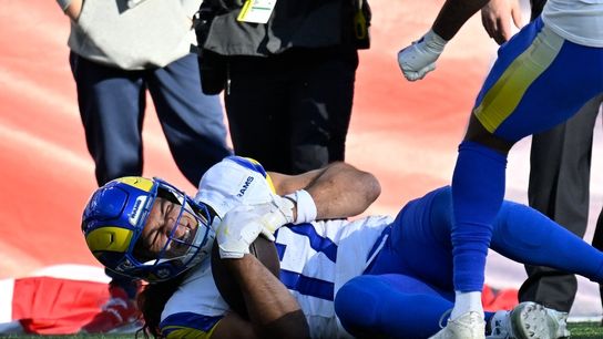 Rams WR Puka Nacua (leg) questionable to return (NFL)