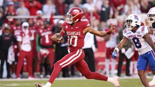 Taylen Green accounts for 4 TDs as Arkansas downs Louisiana Tech (College Football)
