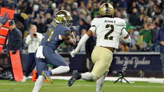 Jeremiyah Love stars as No. 6 Notre Dame routs No. 19 Army (College Football)