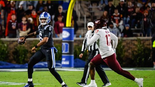 Maalik Murphy throws 3 TDs, helps Duke outlast Virginia Tech (College Football)