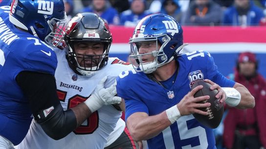 Report: QB Drew Lock to start for Giants; injured DeVito stays home (NFL)