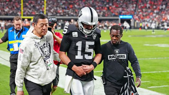 Reports: Raiders QB Gardner Minshew breaks collarbone, out for year (NFL)