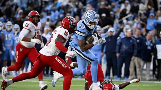 NC State beats North Carolina for fourth straight time (College Football)