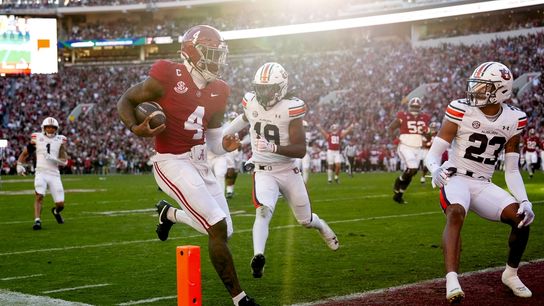 Jalen Milroe (3 TDs), No. 13 Alabama take Iron Bowl over Auburn (College Football)
