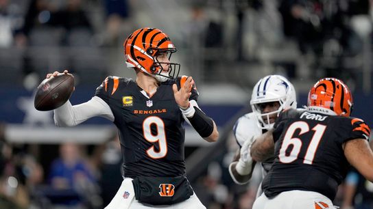 Banged-up Joe Burrow, Bengals visit rebuilding Titans (NFL)