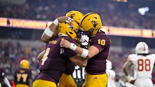 No. 4 Arizona State bids to continue stunning season vs. No. 5 Texas in Peach Bowl (College Football)