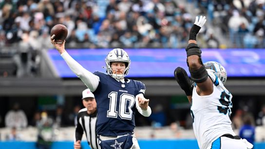 Cooper Rush throws 3 TD passes as Cowboys beat Panthers (NFL)