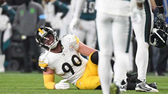 Steelers star LB T.J. Watt (ankle) hurt vs. Eagles (NFL)