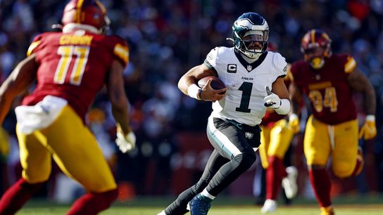 NFL roundup: Jalen Hurts injured as Eagles fall to Commanders (NFL)