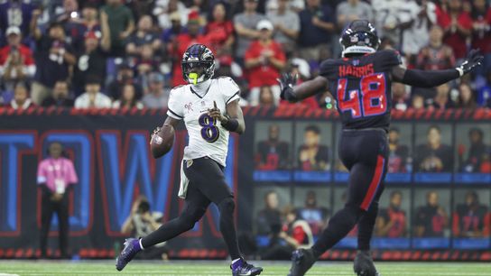 Lamar Jackson, Ravens run all over Texans (NFL)