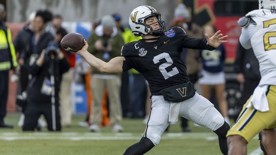 Vanderbilt's Diego Pavia uses arms, legs to beat Georgia Tech in Birmingham Bowl (College Football)