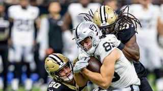 Raiders' Brock Bowers sets record for receiving yards by rookie TE (NFL)