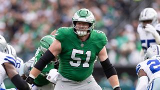 Eagles C Cam Jurgens game-time decision vs. Commanders (NFL)