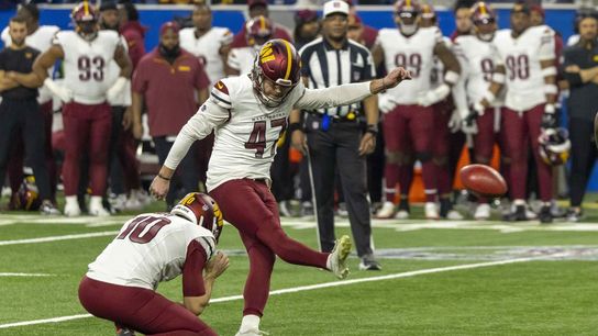 Commanders re-sign K Zane Gonzalez (NFL)