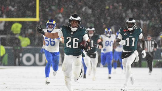 Saquon Barkley, Jalen Hurts guide Eagles past Rams, into NFC title game (NFL)